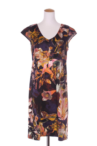 ARTISAN - Floral print stretch cotton dress! 14