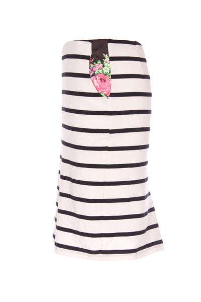 CHARLO - Floral pocket stripe knit skirt! 8