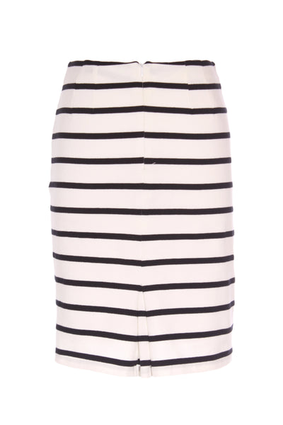 CHARLO - Floral pocket stripe knit skirt! 8