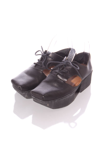 TRIPPEN (DE) "Lui F" leather platform shoes! 7-8