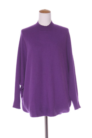 DECJUBA - Batwing rib knit - Purple! 12-14