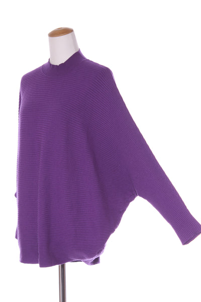 DECJUBA - Batwing rib knit - Purple! 12-14