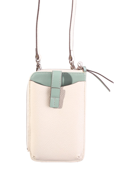 MINX (LN) Leather call me bag - Ivory/sage!