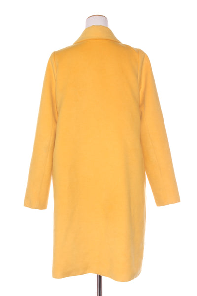 DAVID POND - Gorgeous yellow wool coat! 10-12