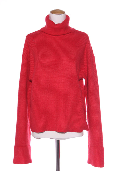M&S - Red orchid polo knit jumper! 12-14