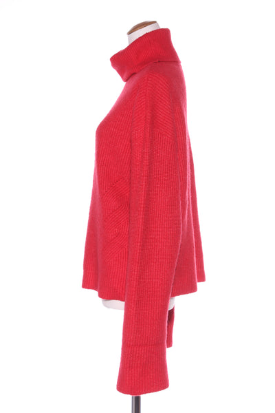 M&S - Red orchid polo knit jumper! 12-14