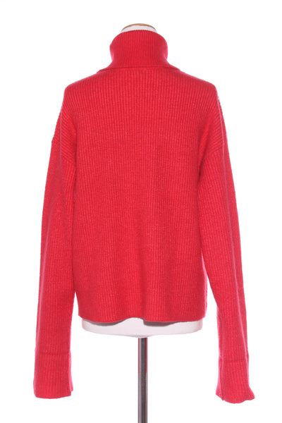 M&S - Red orchid polo knit jumper! 12-14
