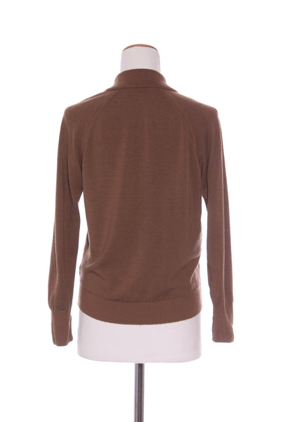 TEKAU (NZ) Vintage soft wool cardi - Brown! 12