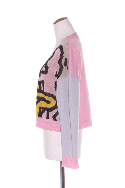 COTTON ON - K.Haring print crop cardi! 12-14