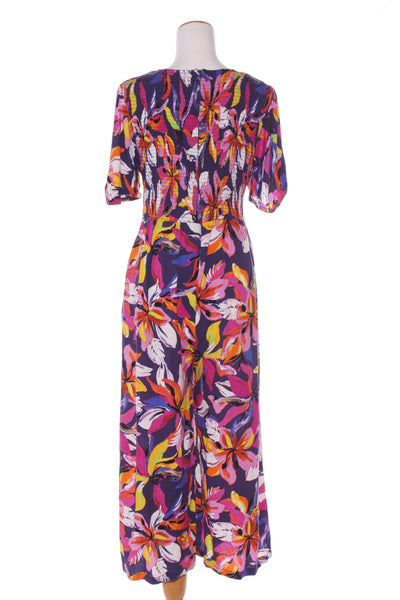 BOHO - Shirred floral wide leg jumpsuit! 12