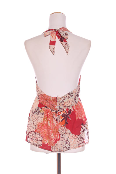 COOPER ST (AU) Printed cotton halter neck top! 12