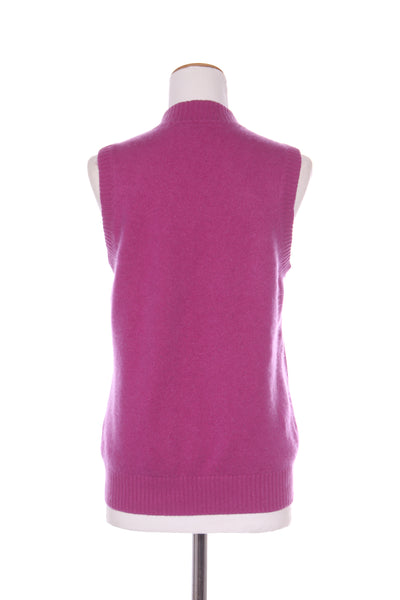 HUNTERS (AU) Cable knit cashmere vest! 12-14