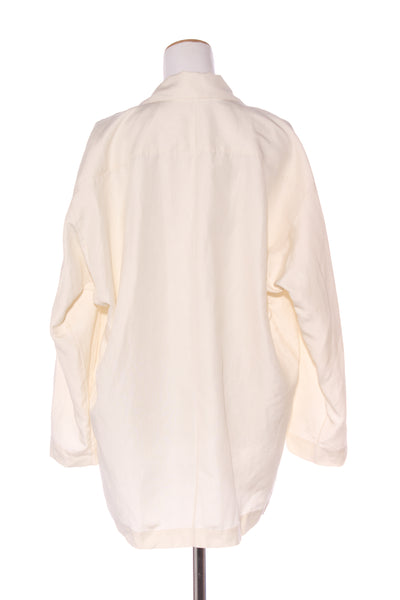 No label - Pearly cream blazer! 18