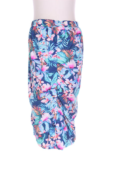 CHARLO - Frangipani print meow skirt - Long! 14