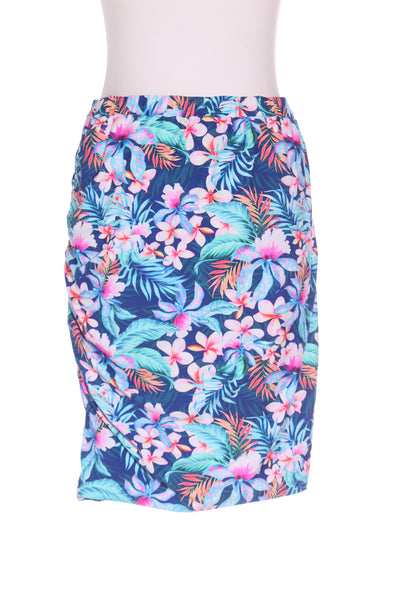 CHARLO - Frangipani print meow skirt - Long! 14