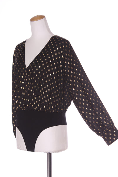ATMOS & HERE - Gold foil print bodysuit! 12