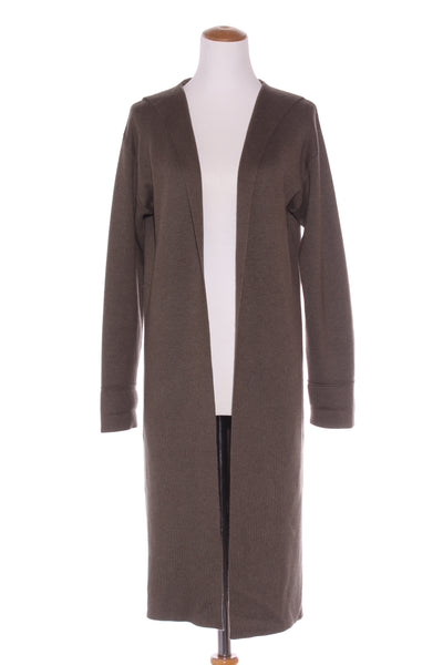 FOREVER NEW - Khaki hooded coatigan! 12-14