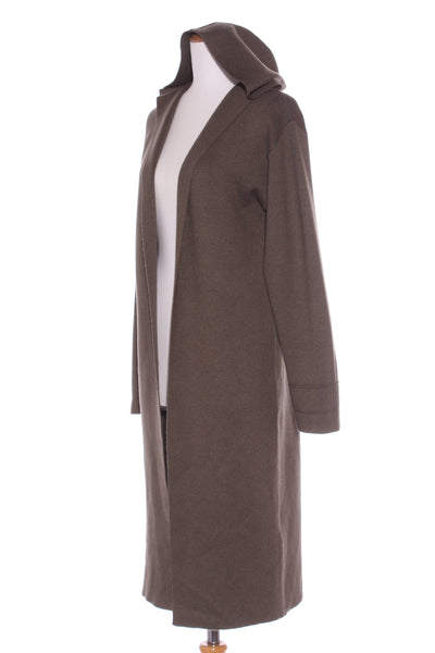 FOREVER NEW - Khaki hooded coatigan! 12-14