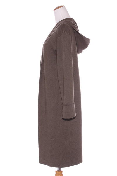 FOREVER NEW - Khaki hooded coatigan! 12-14