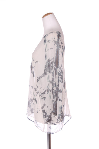 GYPSY (USA) Silk chiffon tie dye kimono top! 12-14