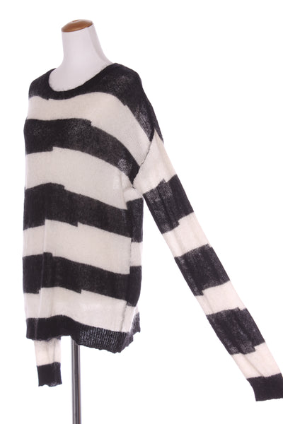 NEW LANDS - Kid mohair + wool Ziggy sweater! 14-16