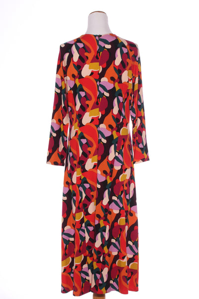 VASSALLI - Colourful abstract print maxi dress! 14