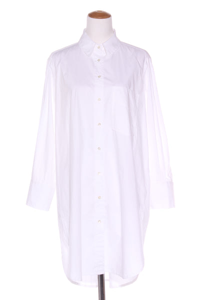 SILLS - Oversized cotton poplin shirt dress! 10-14
