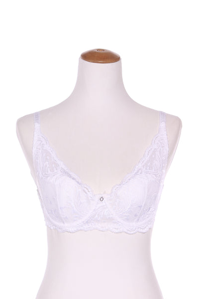 OROTON (LN) White lace bra! 14C
