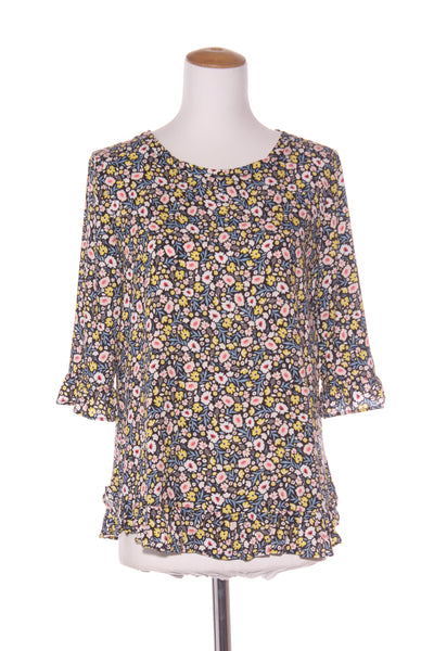 FOIL (BN) "Sweet floral" ruffle sleeve top! 10