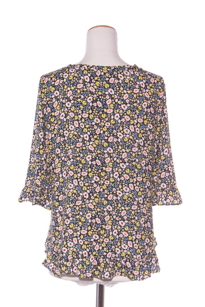 FOIL (BN) "Sweet floral" ruffle sleeve top! 10