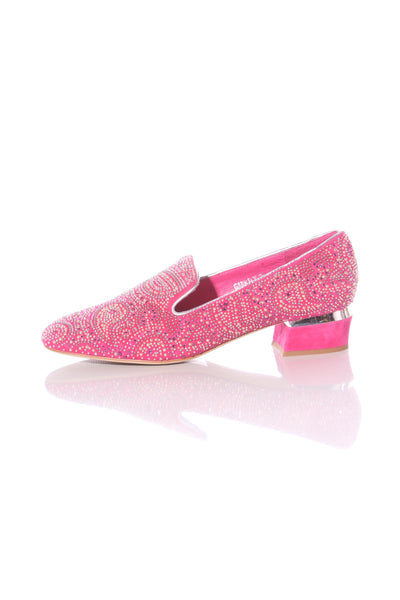 DJANGO & JULIETTE (BN) Embellished leather loafers! 39