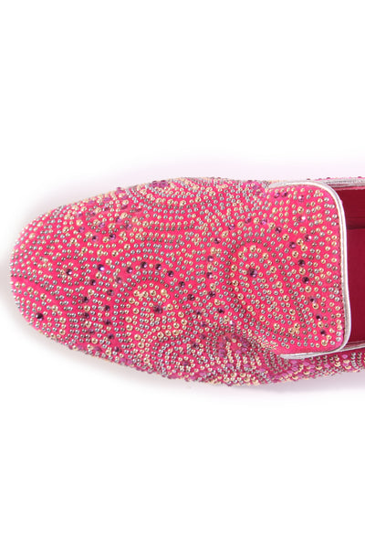 DJANGO & JULIETTE (BN) Embellished leather loafers! 39