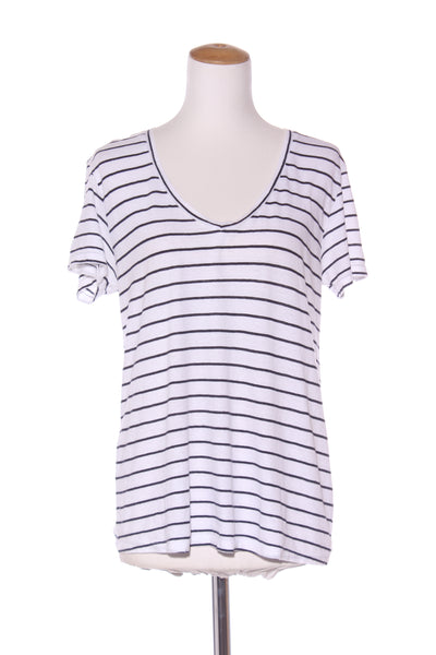 ASSEMBLY LABEL - Cotton/linen stripe tee! 8-12
