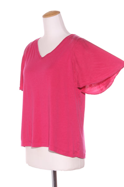 ELM - Cupro flutter sleeve top! 8-10