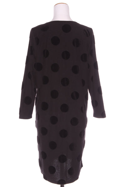 FOIL - Velvet flocked spot dress! 10