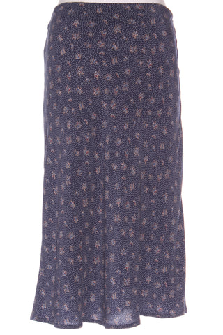 AUGUSTE - Blue floral bias midi skirt! 10