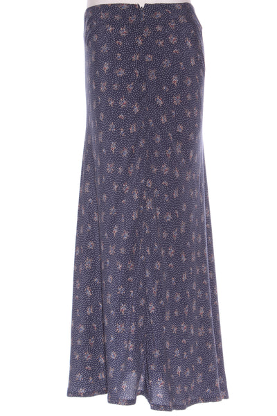 AUGUSTE - Blue floral bias midi skirt! 10