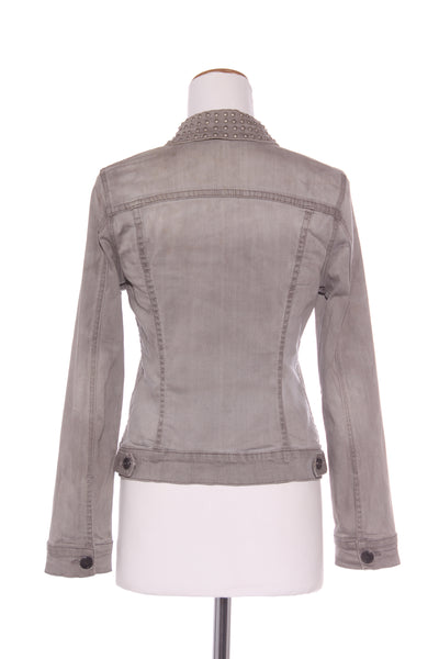 NEW LONDON - Studded collar denim jacket! 8-10