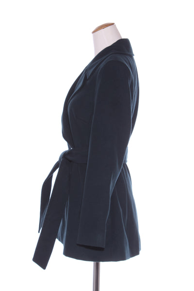 FOREVER NEW - Dark teal belted swing jacket! 12