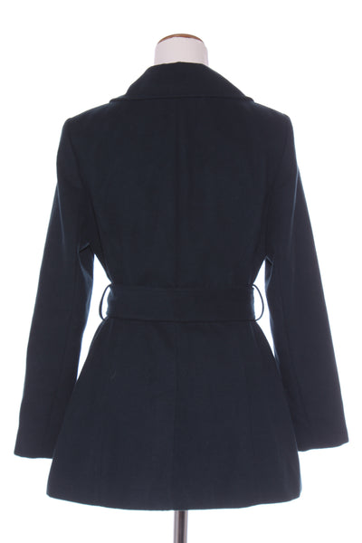 FOREVER NEW - Dark teal belted swing jacket! 12