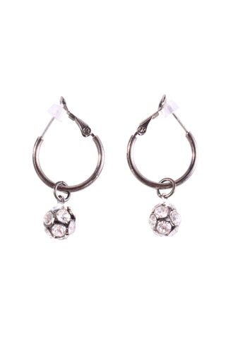 NEW - Embellished ball earring!