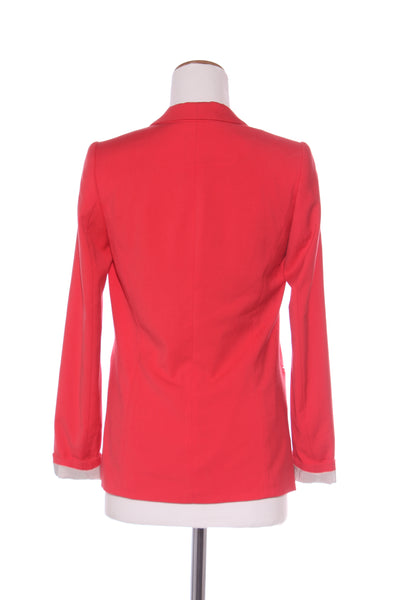 SPORTSGIRL - Coral pinstripe lined blazer! 6-8