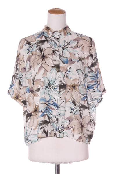 LEO + BE - Floral print short sleeve shirt! 12