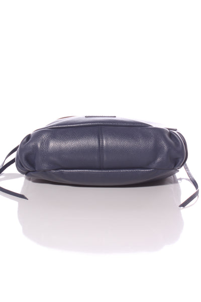 SABEN - Navy leather Frankie bag!