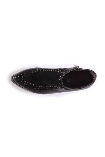 MINX "Jet" studded leather ankle boot! 40