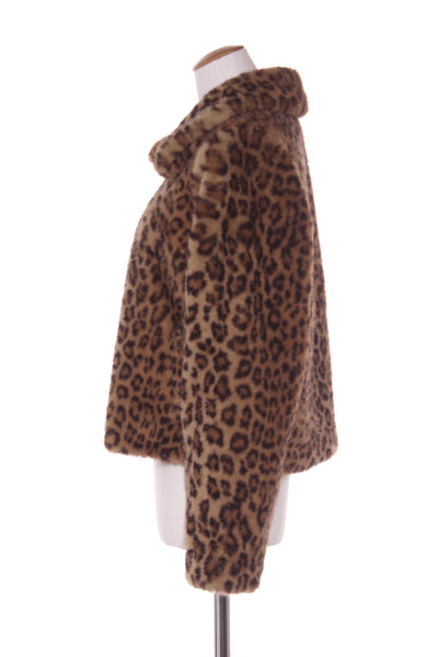 WHISTLE - Softest leopard faux fur jacket! 14