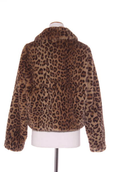 WHISTLE - Softest leopard faux fur jacket! 14
