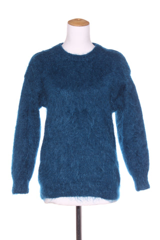 CHARLOTTE CASTLE - Mohair + wool handmade jumper! 8-12