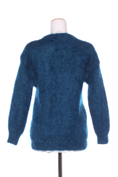 CHARLOTTE CASTLE - Mohair + wool handmade jumper! 8-12