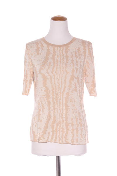 DAVID LAWRENCE - Caramel animal print knit tee! 14